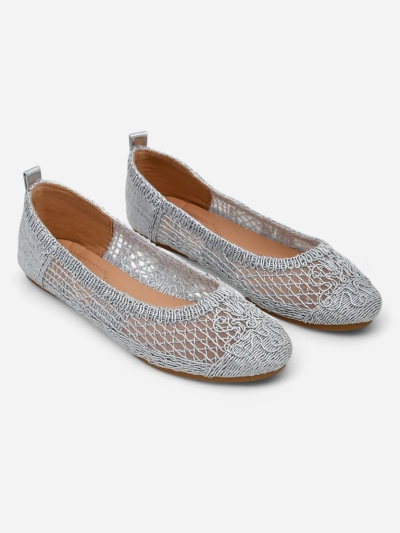 Женские перфорированные балетки Royalfashion Annete