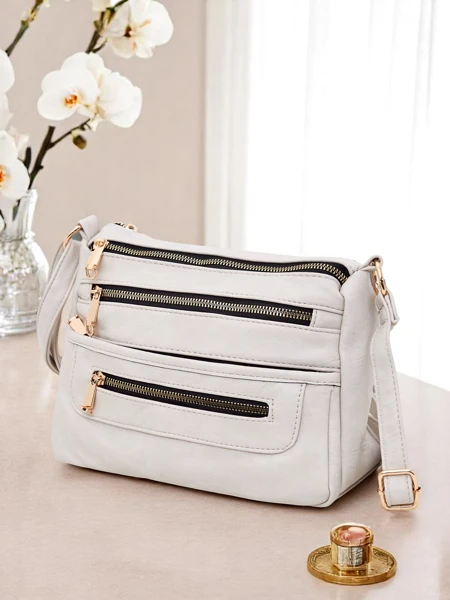 Royalfashion Maža kvadratinė rankinė iš eko odos Niva Time