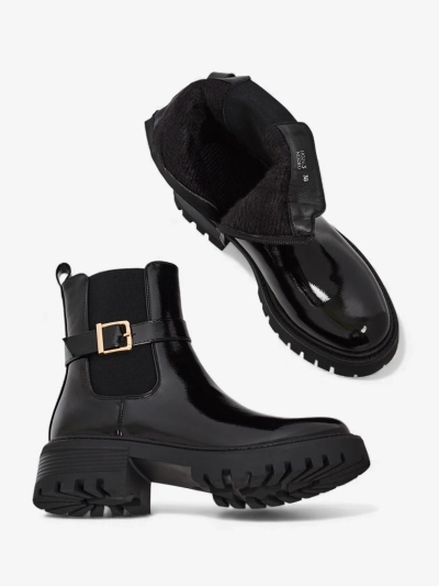 Lakiniai moteriški eko odos aulinukai Calivi