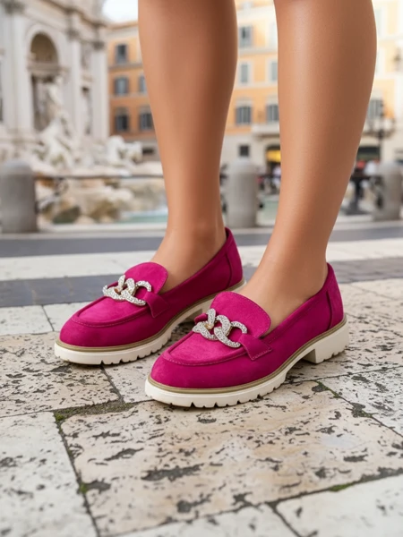 Royalfashion Elegantiškos moteriškos mocasinos Bornello