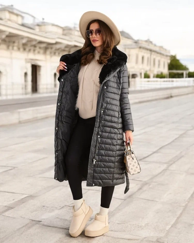 Royalfashion Длинное женское пальто