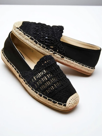 Royalfashion Ажурные женские эспадрильи Cetillad