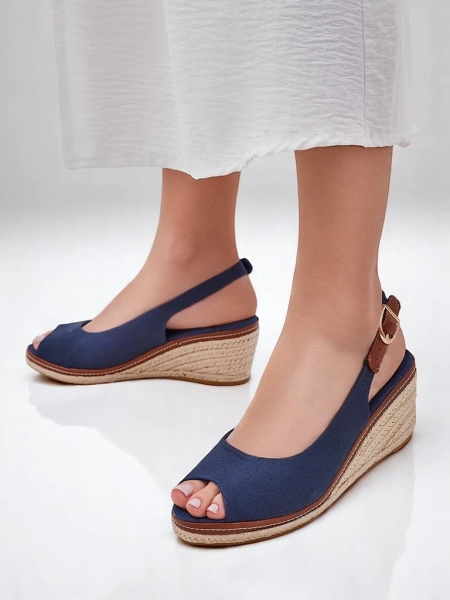 Женские сандалии на платформе Royalfashion с открытым носком Tafenis