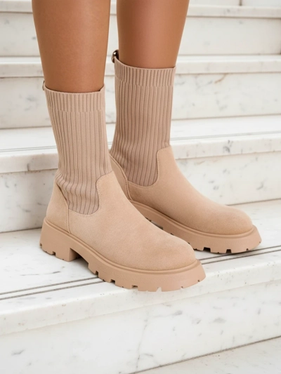 Женские сапоги без шнурков Royalfashion Derette