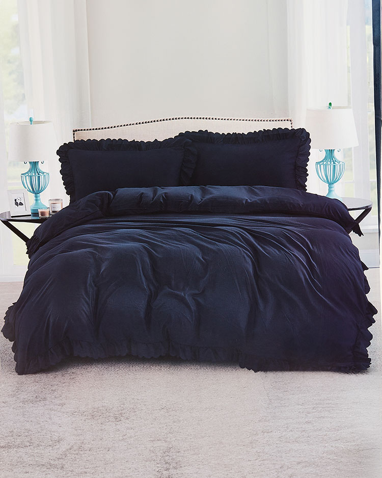 Постельное белье из хлопка 160х200, комплект из 3-х частей