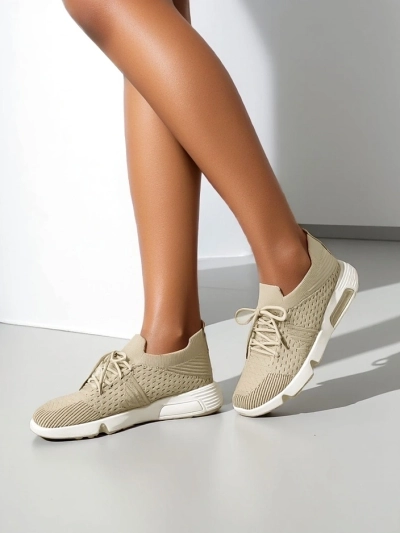 Спортивные тканевые туфли-слип вставки Royalfashion Terrifa