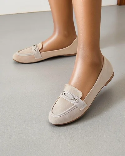 Royalfashion moterški ekologinio zomšo mokašinai Zammei