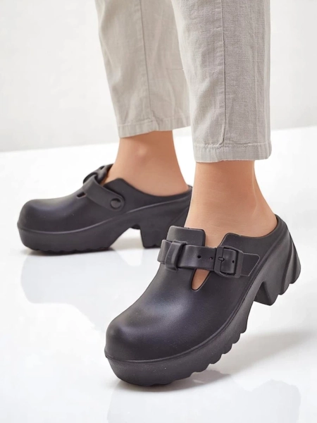 Royalfashion moteriški guminiai kulniniai sandalai Voxones