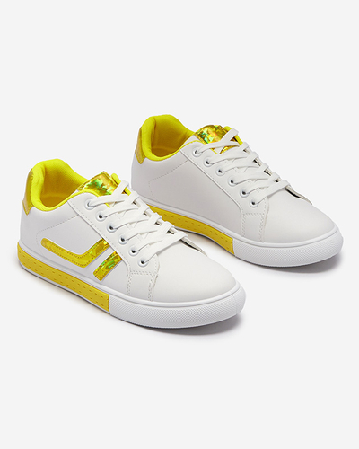 Balti moteriški sportiniai bateliai Winonh- Footwear