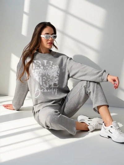 Royalfashion Женский комплект из вискозы с принтом