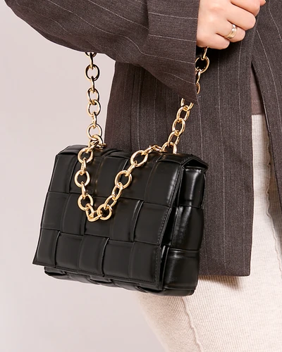 Royalfashion moterų mažas austi krepšys