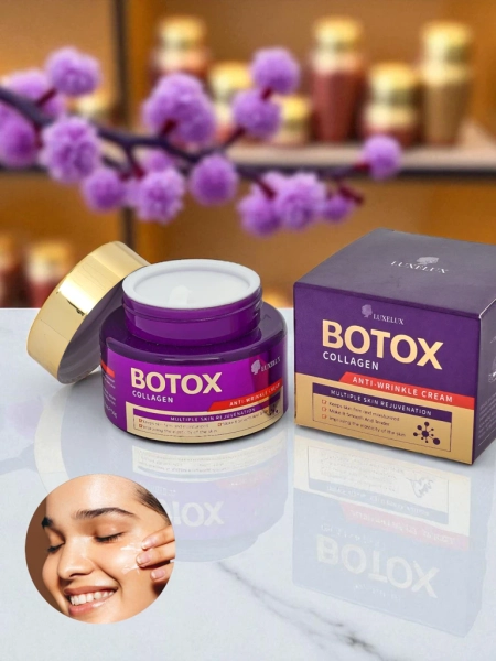 Luxelux Athena Collagenum – крем против морщин с коллагеном и пептидами