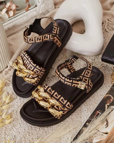 "Royalfashion" Moteriški grandininiai sandalai "Orette"