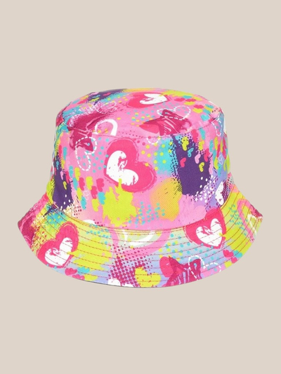 Royalfashion Vaikiška kibiro formos kepurė Color Splash Bucket