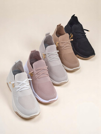 Royalfashion moteriški tekstiliniai slip-on sportbačiai Teletta