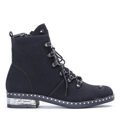 Czarne workery Shelby - Obuwie