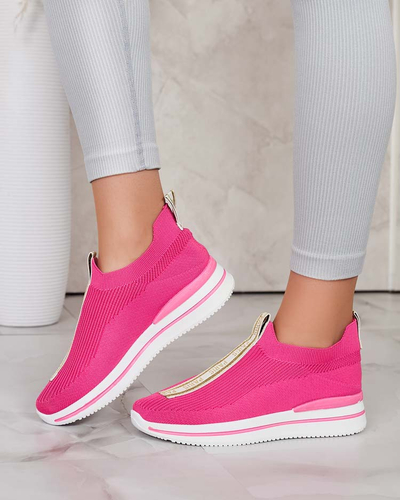 Royalfashion Женские спортивные туфли-слипы с надписью Cerppa