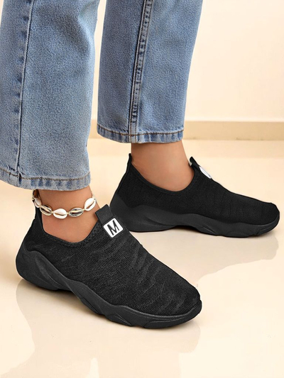 Royalfashion Женские слипоны спортивные тканевые кроссовки Flex Move