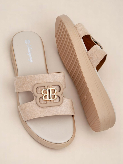 Royalfashion Женские шлепанцы на плоской подошве ChicStep