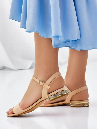 Royalfashion moteriški plokšti sandalai Aronies