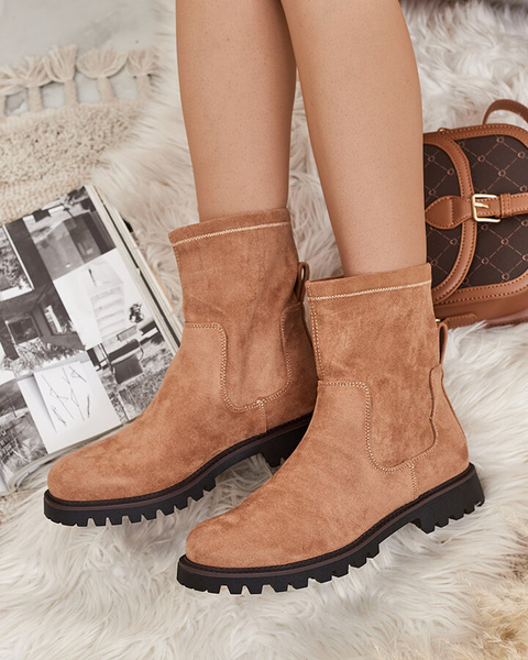 "Royalfashion" Ekologiškos zomšos moteriški batai "Gebimma"