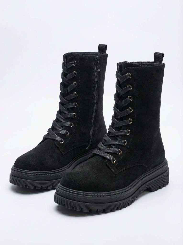 Moteriški eko zomšiniai aulinukai-batai Molistea