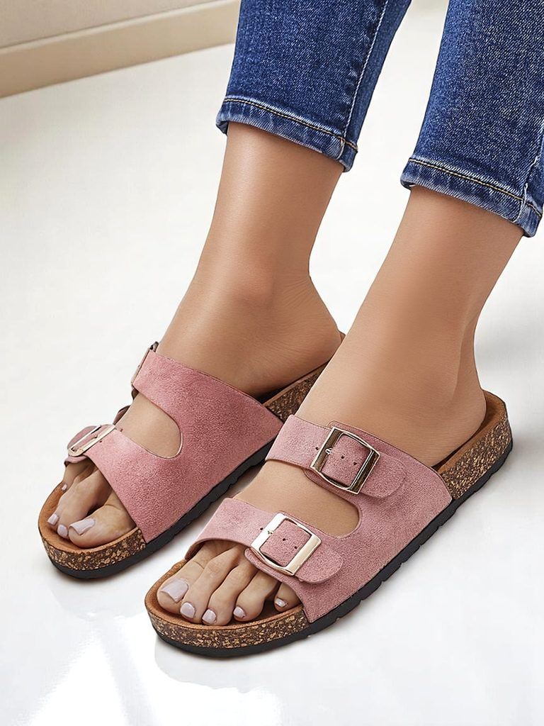 Сандалии Royalfashion для женщин с пряжками Foumy