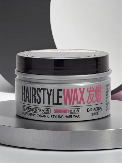 Plaukų vaškas Hairstyle Wax Silver