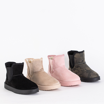 Smėlio spalvos moteriški sniego batai Gavi - Avalynė