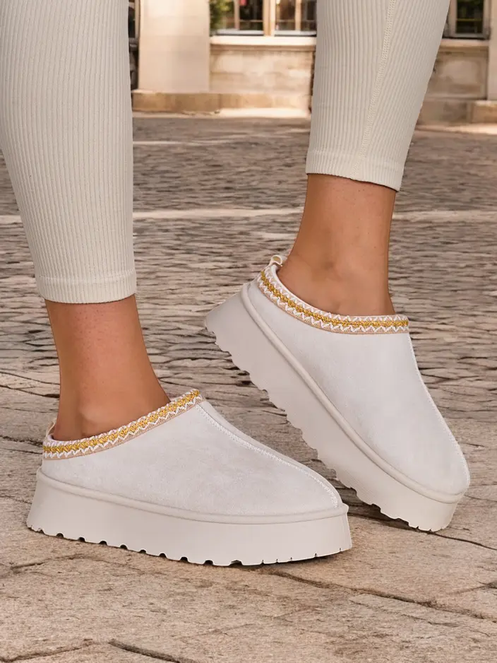 Royalfashion Trumpi batai, stiliaus kaip moteriškos sniego batus Flufi