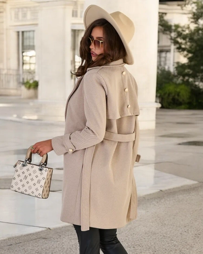 Женское многоярусное пальто Royalfashion