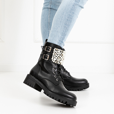 „Black Mais Pearl Workery Boots“ - avalynė