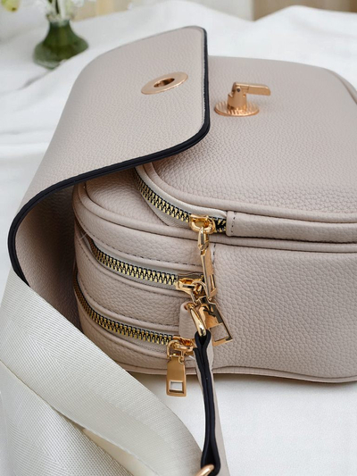 Royalfashion maža moteriška rankinė iš eko odos su 2 skyriais