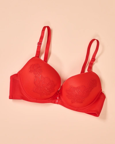 Женский бюстгальтер Royalfashion с поролоном и кружевом