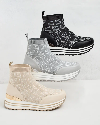 Royalfashion Женские спортивные высокие кроссовки Lori
