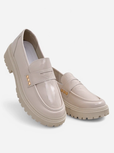 Royalfashion Женские лакированные лоферы Dunes
