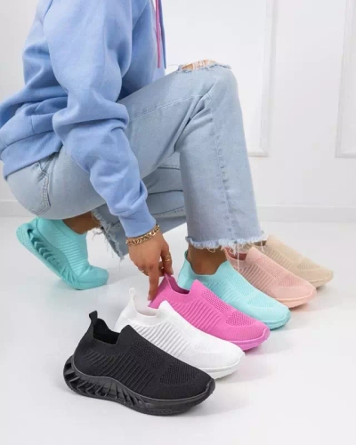 OUTLET Женские кроссовки без шнуровки Mint Dinging - Обувь