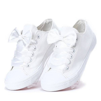 Кроссовки OUTLET Classic на ленте White Milk - Обувь