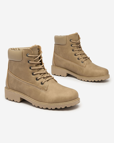 Royalfashion Зелено-коричневые женские трапперы Karveliea