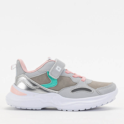 Pilki mergaičių sportiniai bateliai Klana sportbačiai - Avalynė