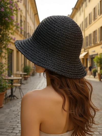 Royalfashion Женская соломенная шляпа Shade Muse