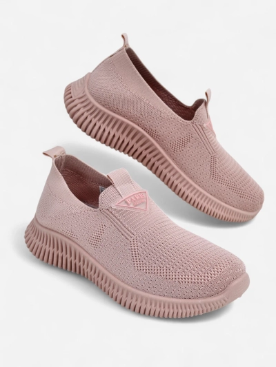 Royalfashion Женские тканевые спортивные слипоны Serra