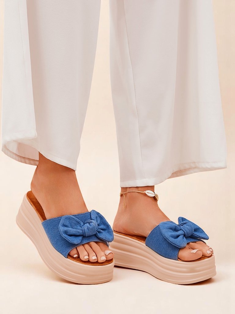 Royalfashion Женские шлепанцы на платформе Givan