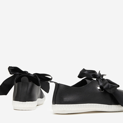 Черные женские слипоны Samhu