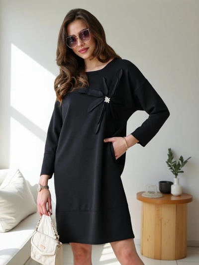 Royalfashion Женское тканевое платье