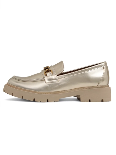 Royalfashion Женские мокасины с золотым покрытием Goldlove