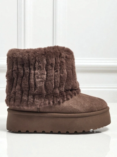 Moteriški a'la sniego batai su kailiuku Irelle