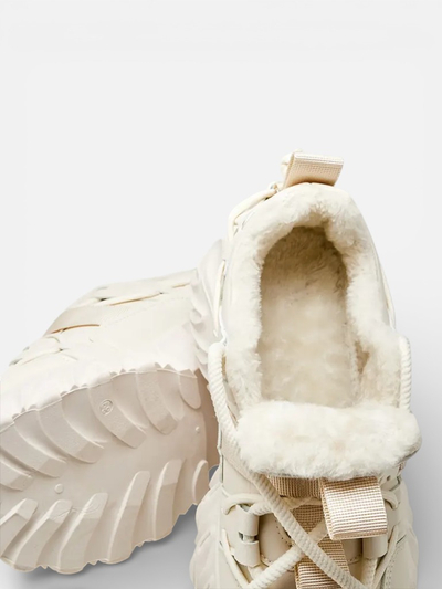 Royalfashion Женские утепленные кроссовки-лодочки