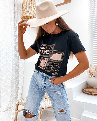 "Royalfashion" Moteriški marškinėliai