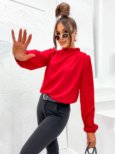 Женская блузка Royalfashion с отстегивающимся воротником